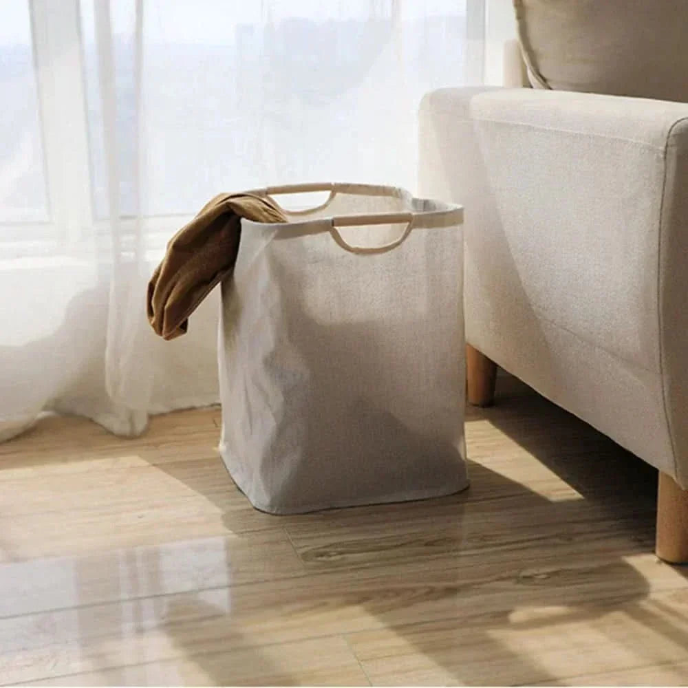 Panier à linge pliable style japonais