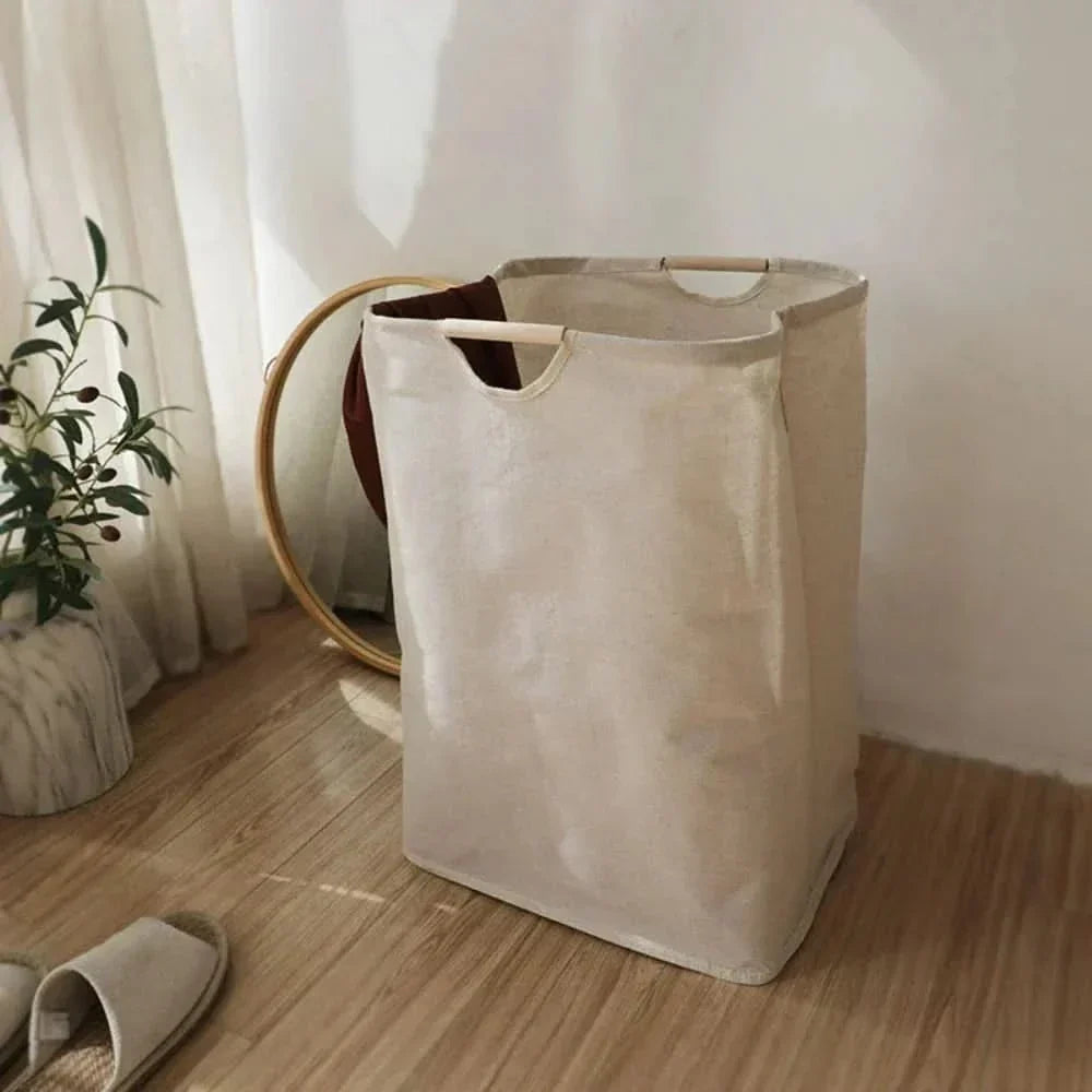 Panier à linge pliable style japonais
