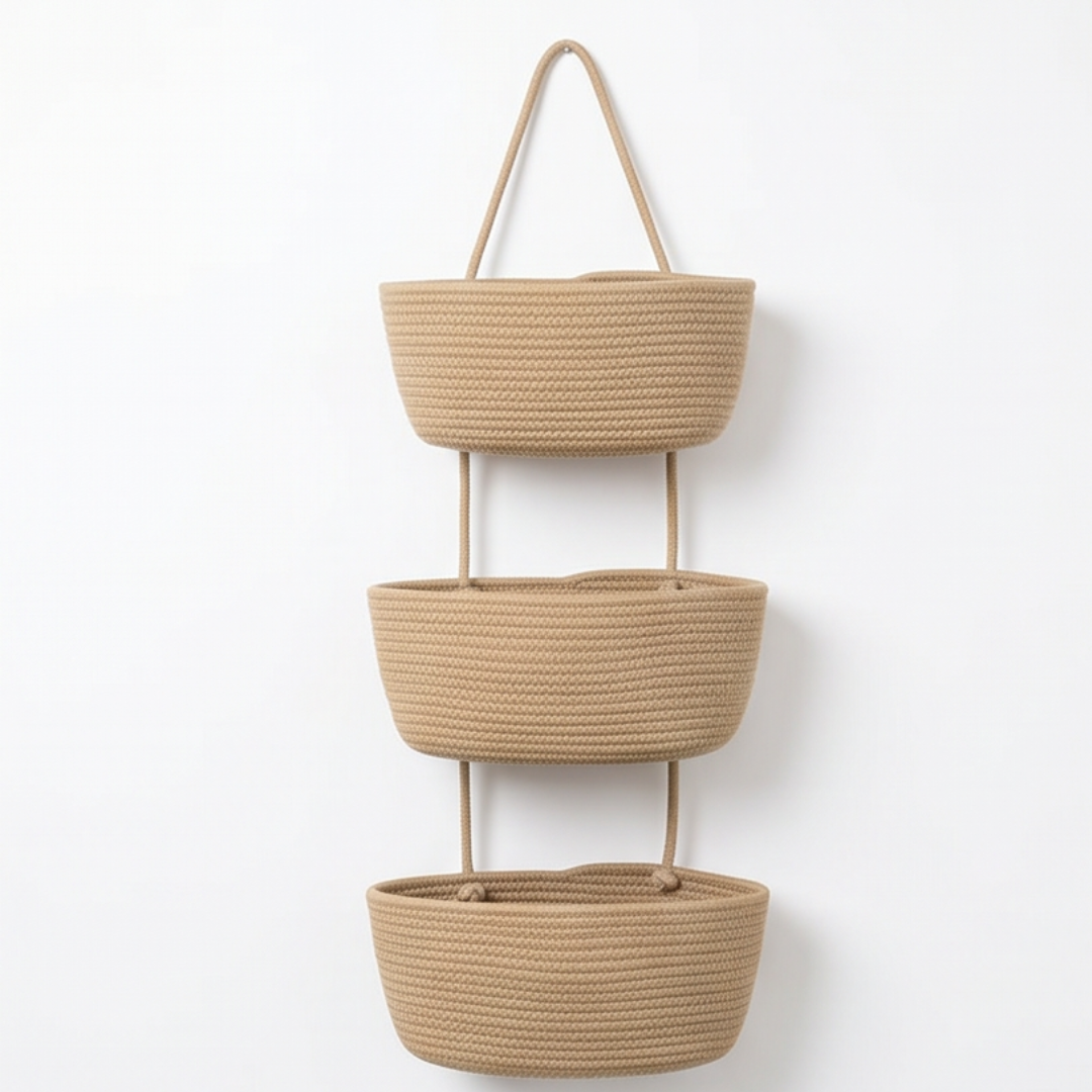 Panier suspendu à 3 étages