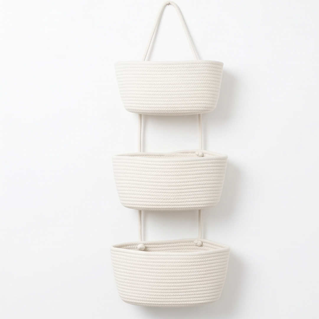 Panier suspendu à 3 étages
