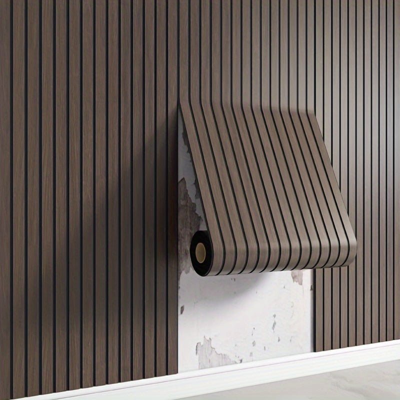 Panneaux muraux 3D autoadhésifs - aspect bois