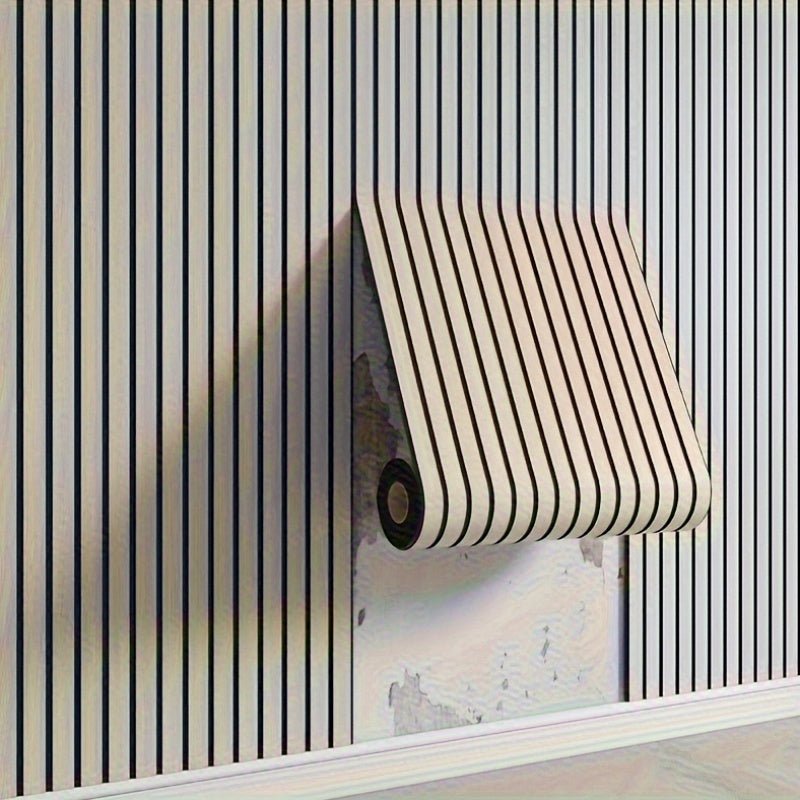 Panneaux muraux 3D autoadhésifs - aspect bois