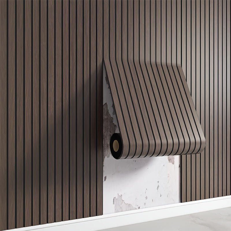 Panneaux muraux 3D autoadhésifs - aspect bois