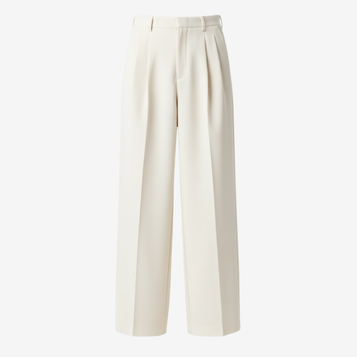 Pantalon à pinces et jambes larges pour homme – Style décontracté moderne