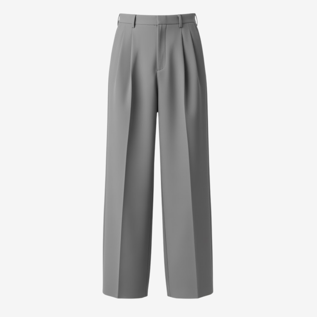 Pantalon à pinces et jambes larges pour homme – Style décontracté moderne