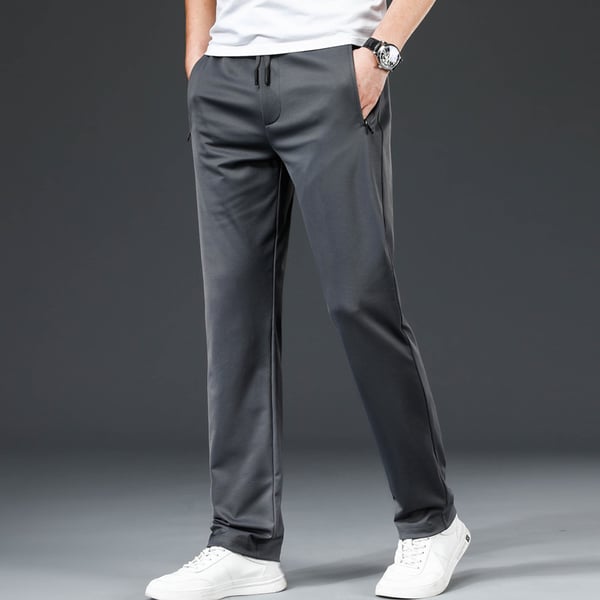 Pantalon athleisure pour homme à coupe élastique, élégant, confortable et moderne, idéal pour le quotidien et le sport