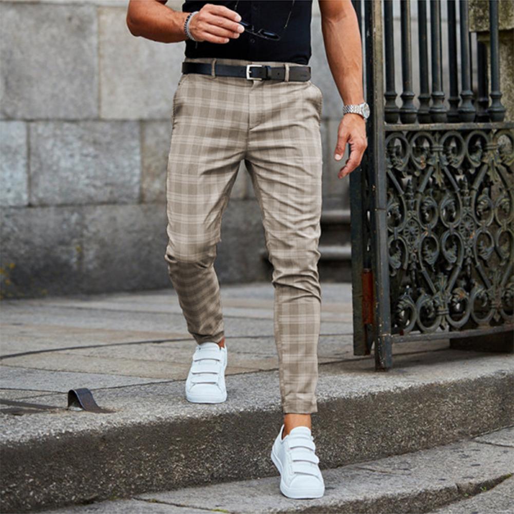 Pantalon chino décontracté pour homme, élégant et moderne