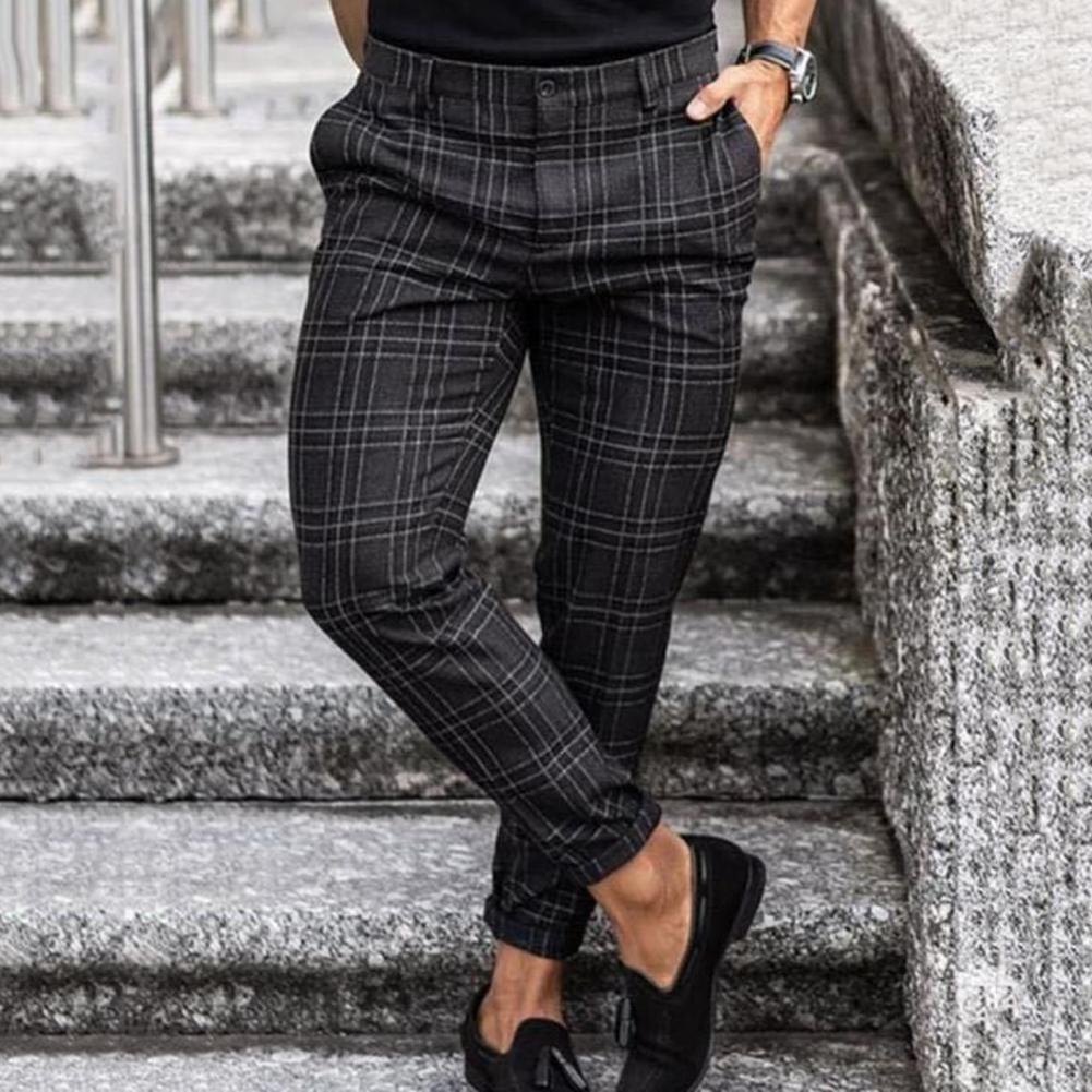 Pantalon chino décontracté pour homme, élégant et moderne
