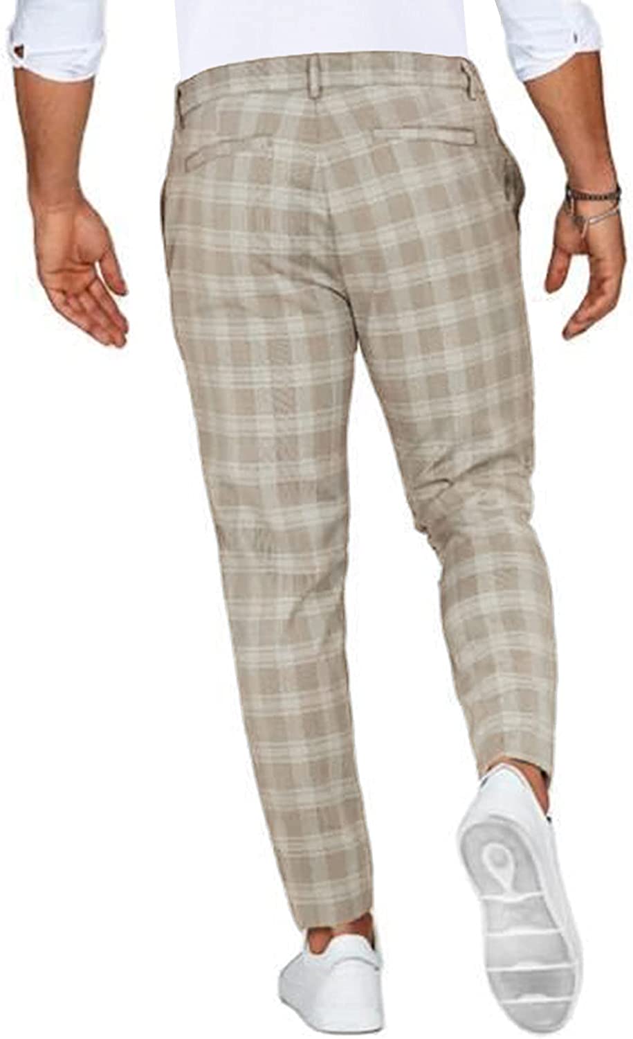 Pantalon chino décontracté pour homme, élégant et moderne