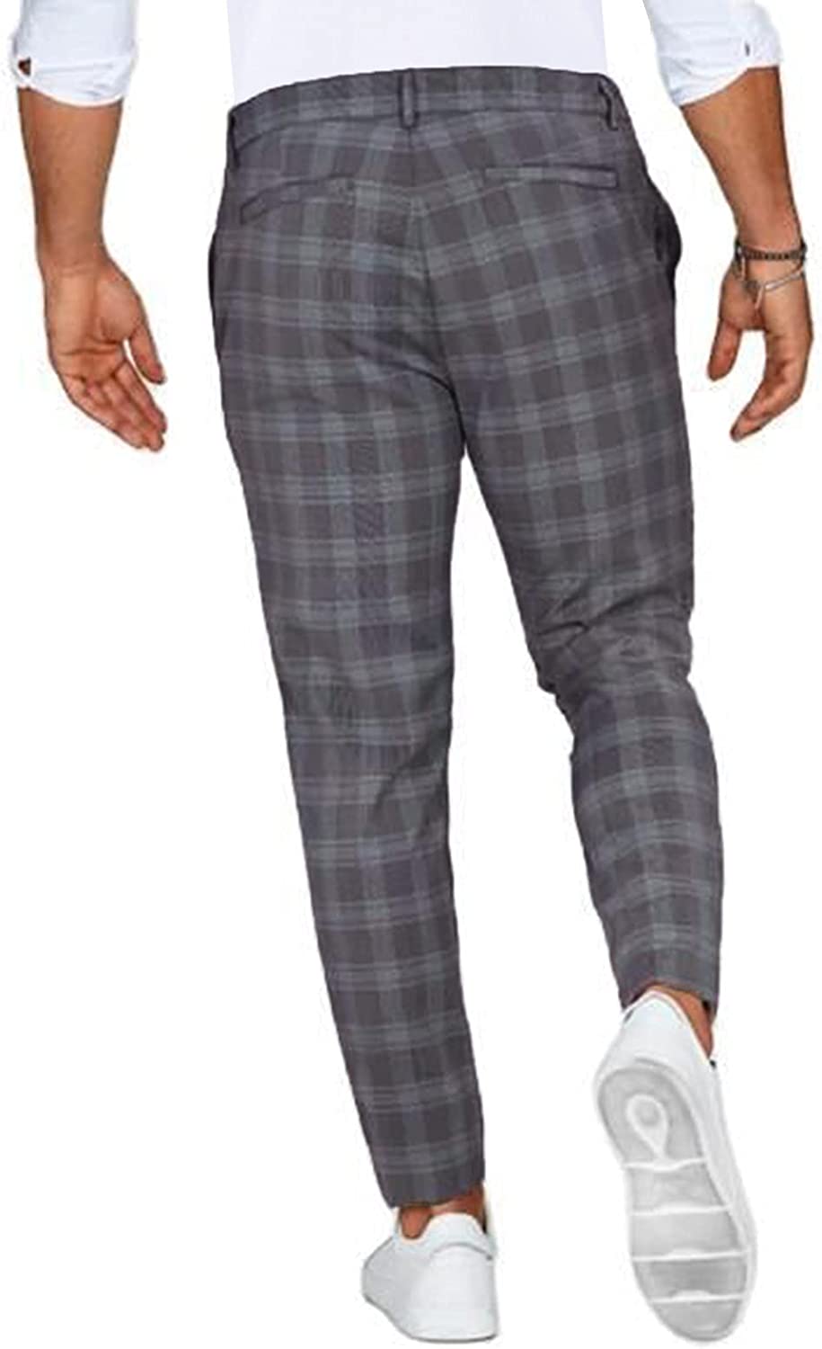 Pantalon chino décontracté pour homme, élégant et moderne