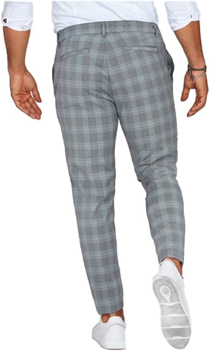 Pantalon chino décontracté pour homme, élégant et moderne