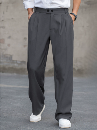 Pantalon confortable à coupe ample pour homme