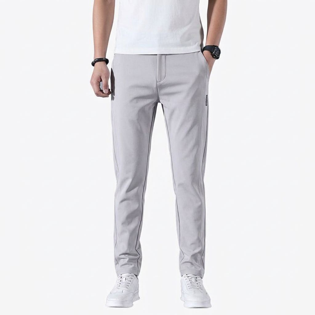 Pantalon de golf stretch pour homme, coupe slim pour le sport et le style
