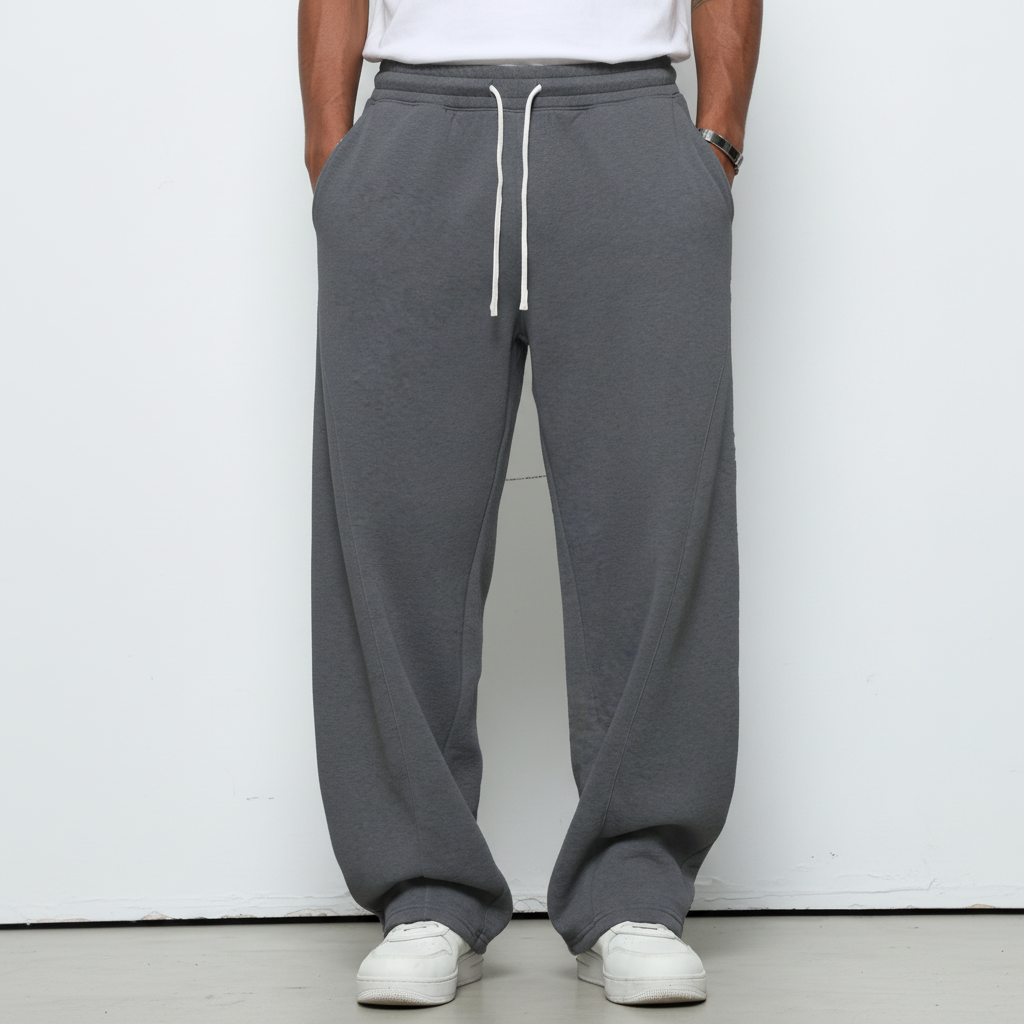 Pantalon de jogging ample coupe longue
