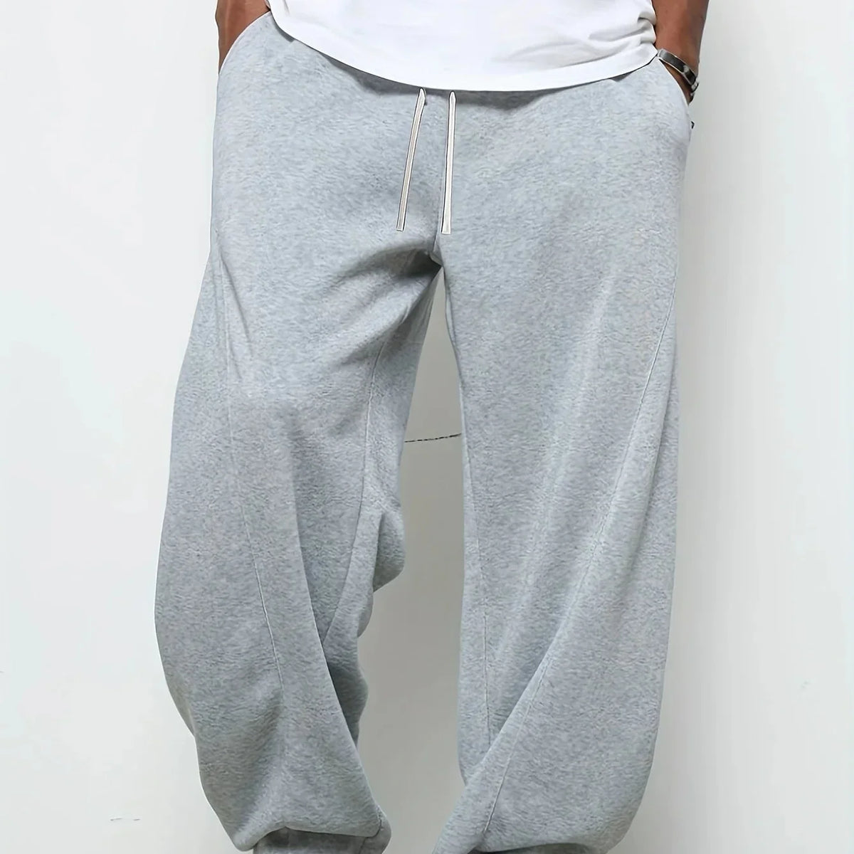 Pantalon de jogging ample coupe longue