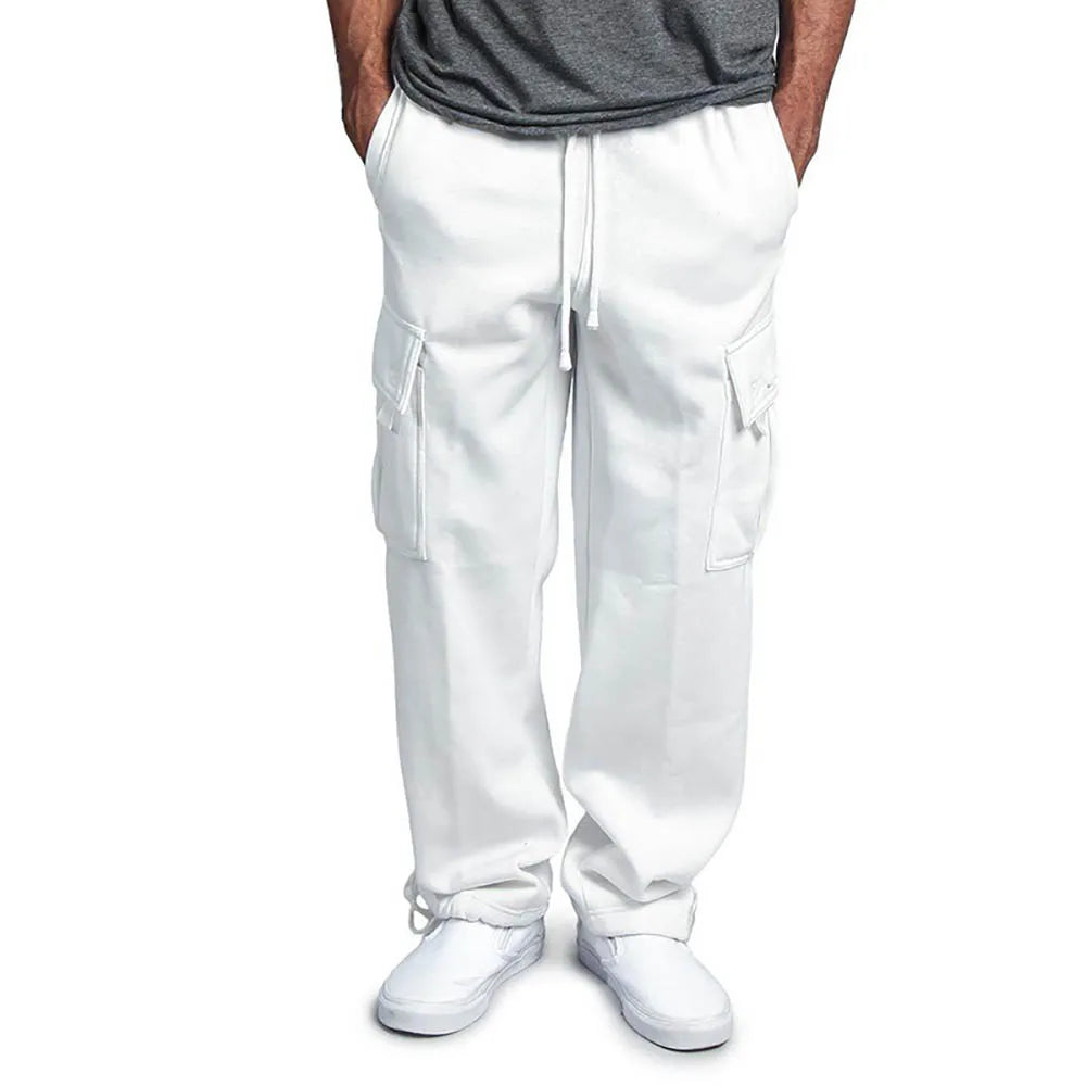 Pantalon de jogging cargo en molleton pour homme – confort ultime