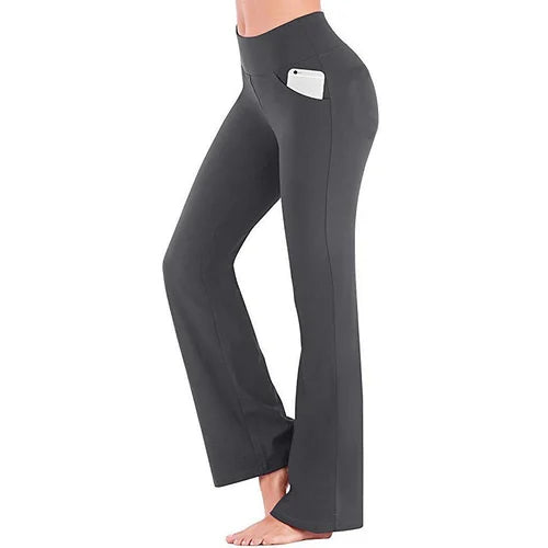 Pantalon de yoga taille haute pour femme