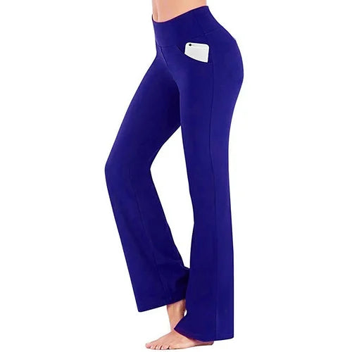 Pantalon de yoga taille haute pour femme