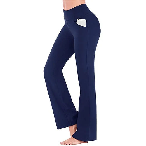 Pantalon de yoga taille haute pour femme