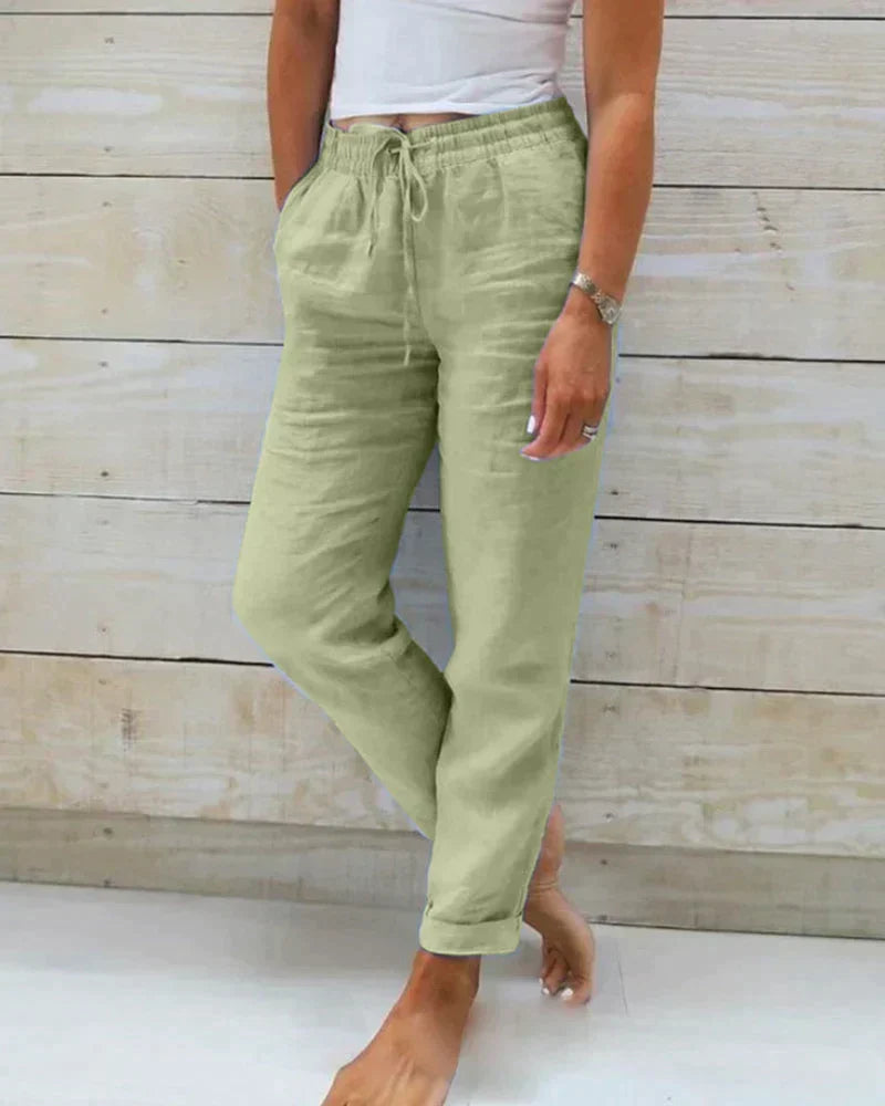 Pantalon élégant pour femme - coupe confortable
