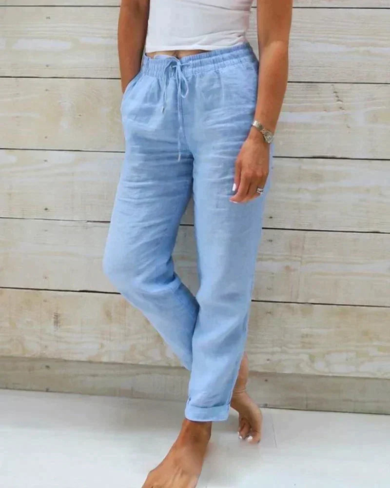 Pantalon élégant pour femme - coupe confortable