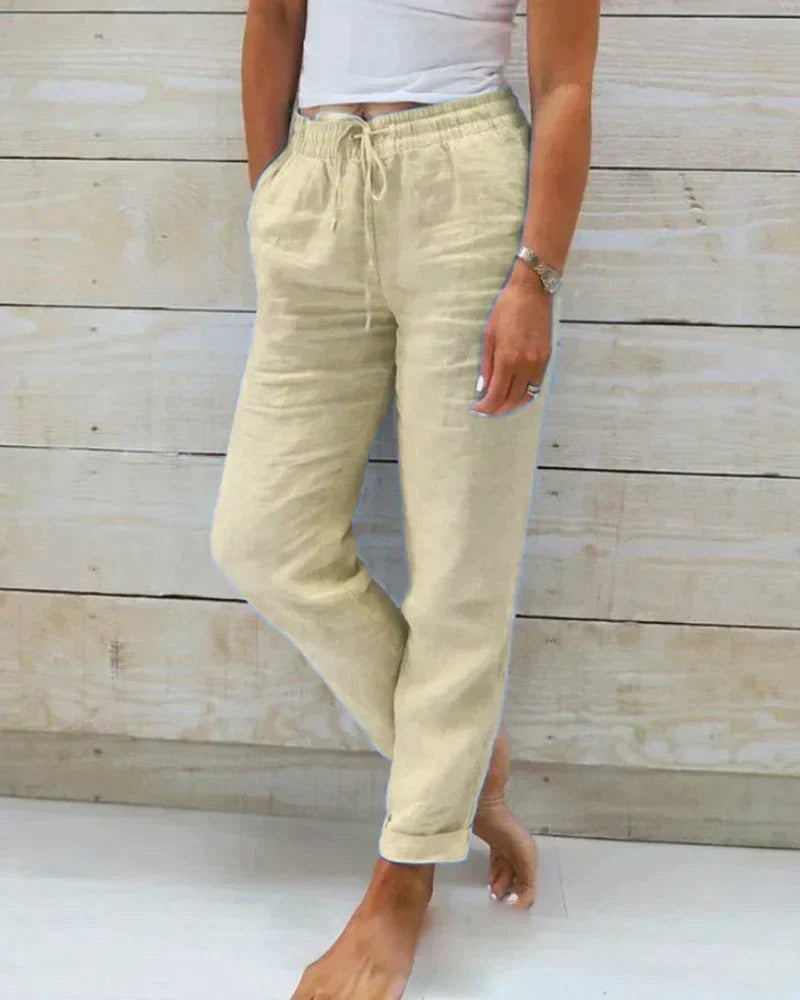 Pantalon élégant pour femme - coupe confortable