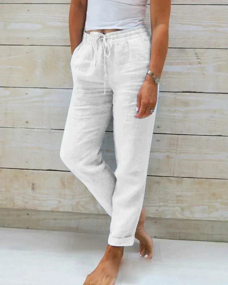 Pantalon élégant pour femme - coupe confortable