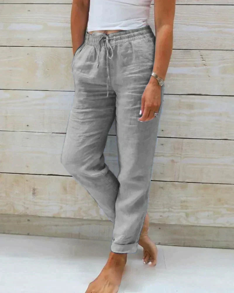 Pantalon élégant pour femme - coupe confortable