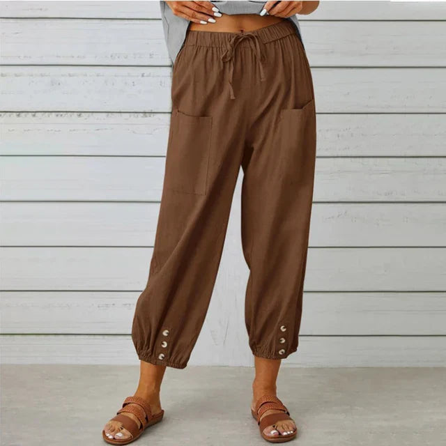 Pantalon en lin pour femme pour le confort au quotidien