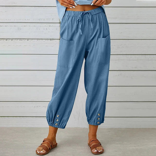 Pantalon en lin pour femme pour le confort au quotidien