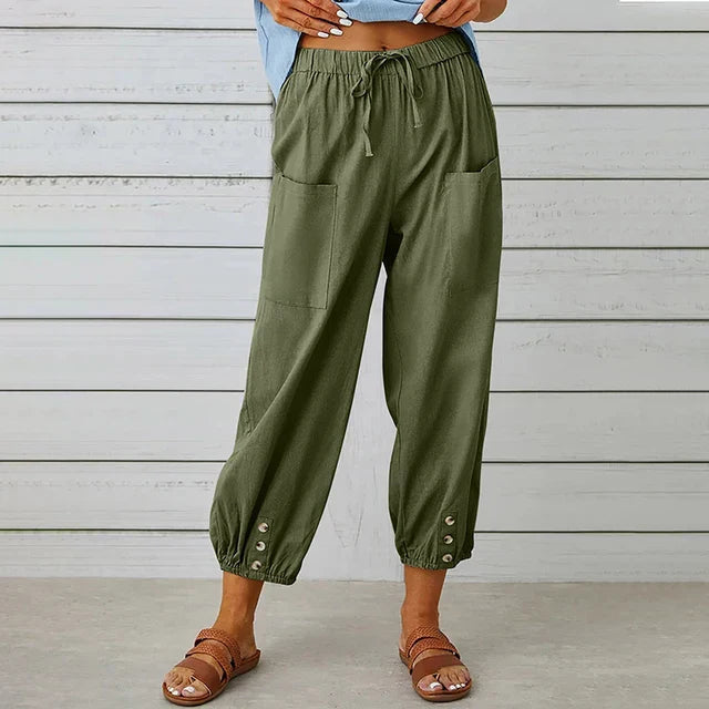 Pantalon en lin pour femme pour le confort au quotidien