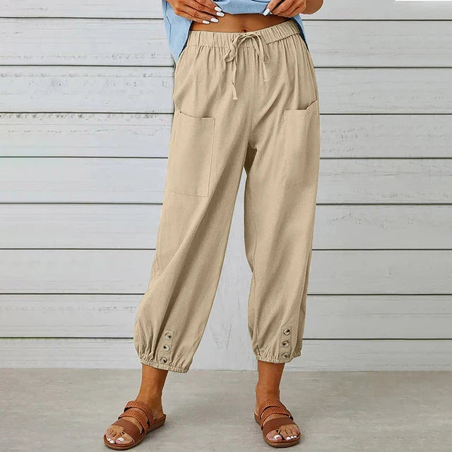 Pantalon en lin pour femme pour le confort au quotidien