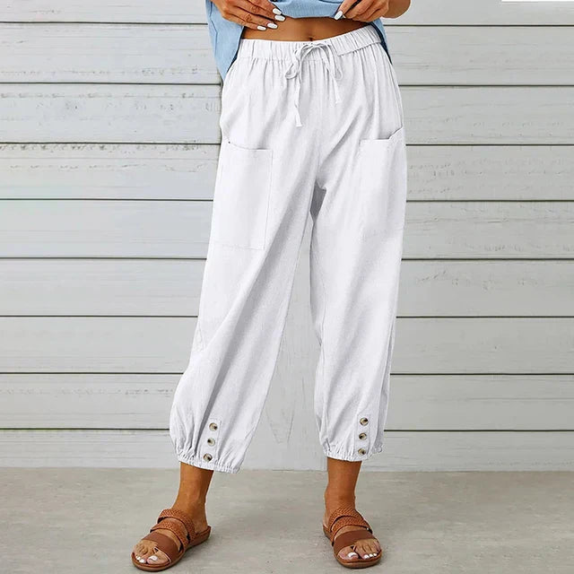Pantalon en lin pour femme pour le confort au quotidien
