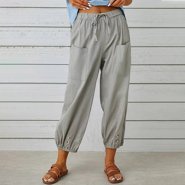 Pantalon en lin pour femme pour le confort au quotidien