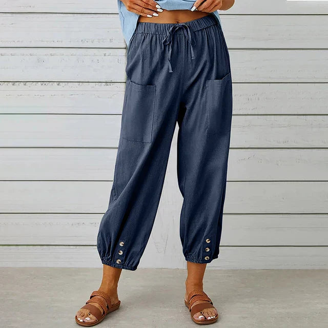 Pantalon en lin pour femme pour le confort au quotidien