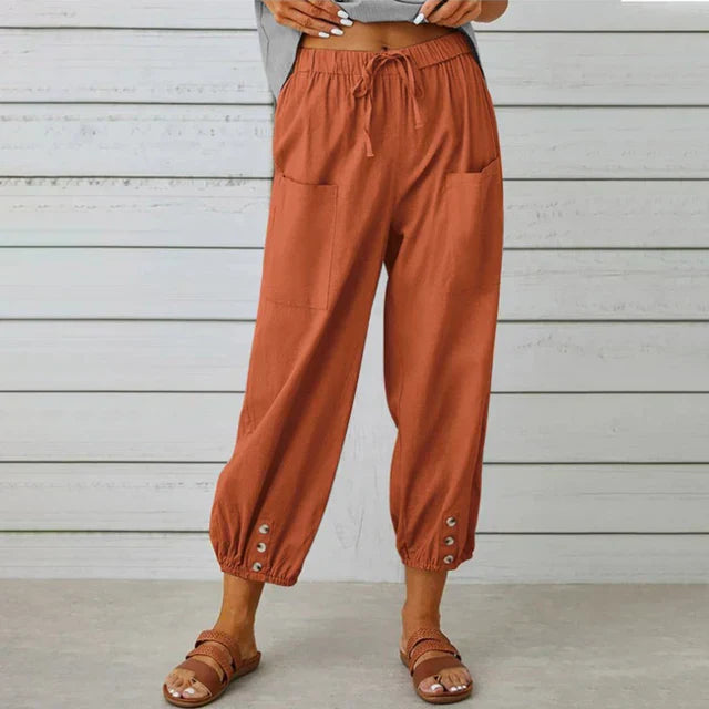 Pantalon en lin pour femme pour le confort au quotidien