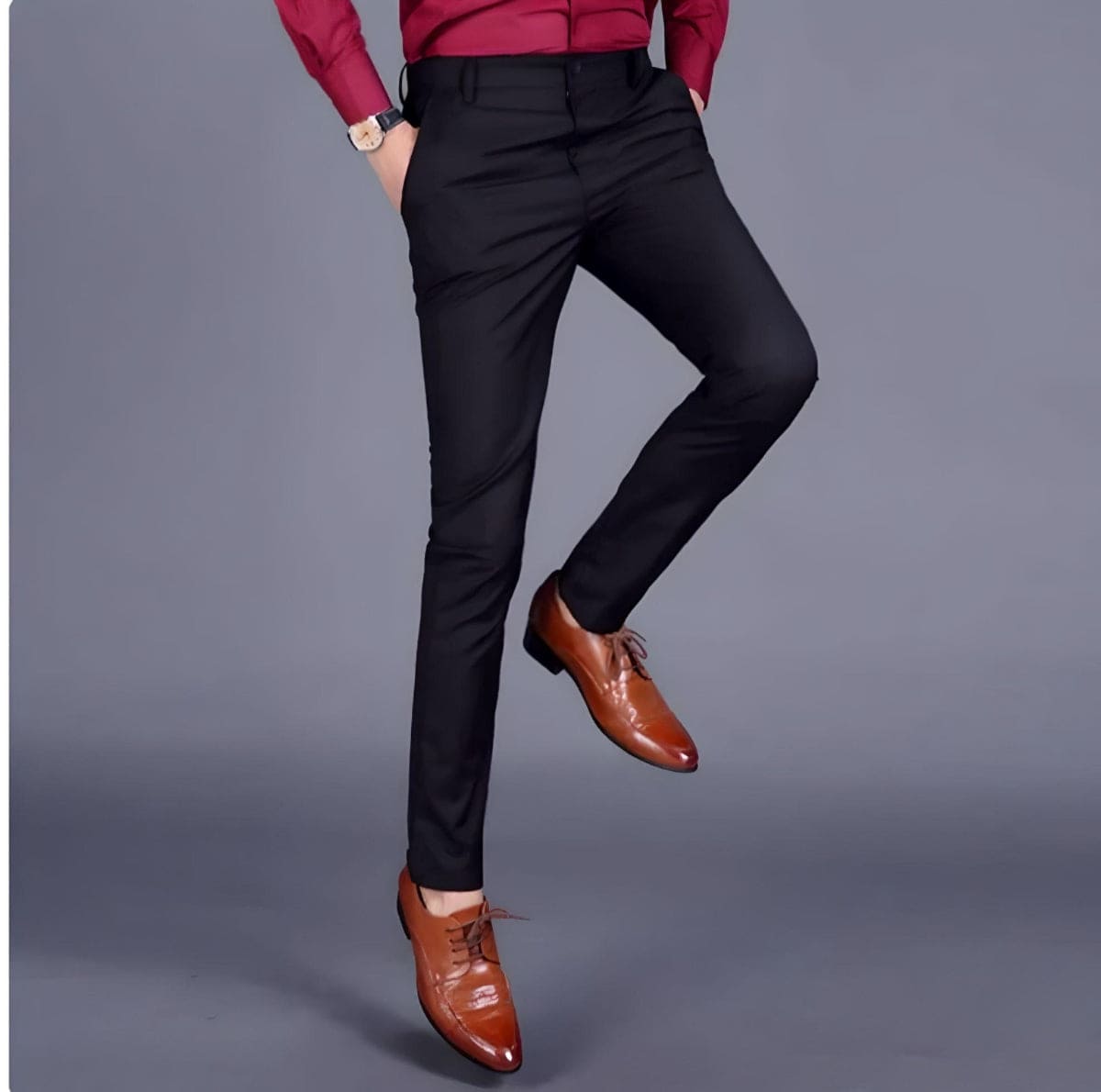 Pantalon extensible confortable pour toutes les occasions