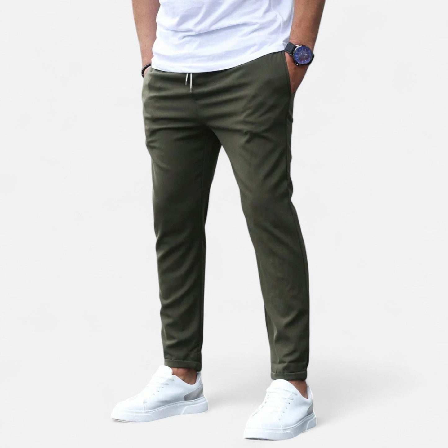 Pantalon extensible pour homme – Confort dynamique, style sophistiqué