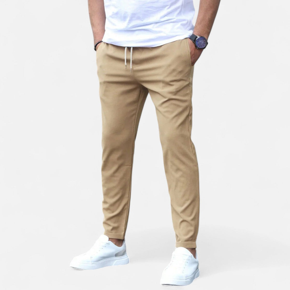 Pantalon extensible pour homme – Confort dynamique, style sophistiqué