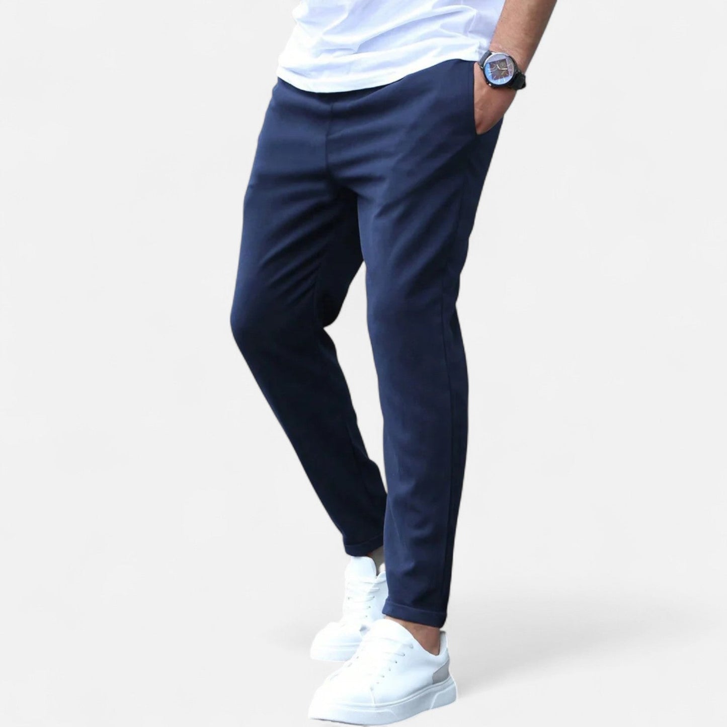 Pantalon extensible pour homme – Confort dynamique, style sophistiqué
