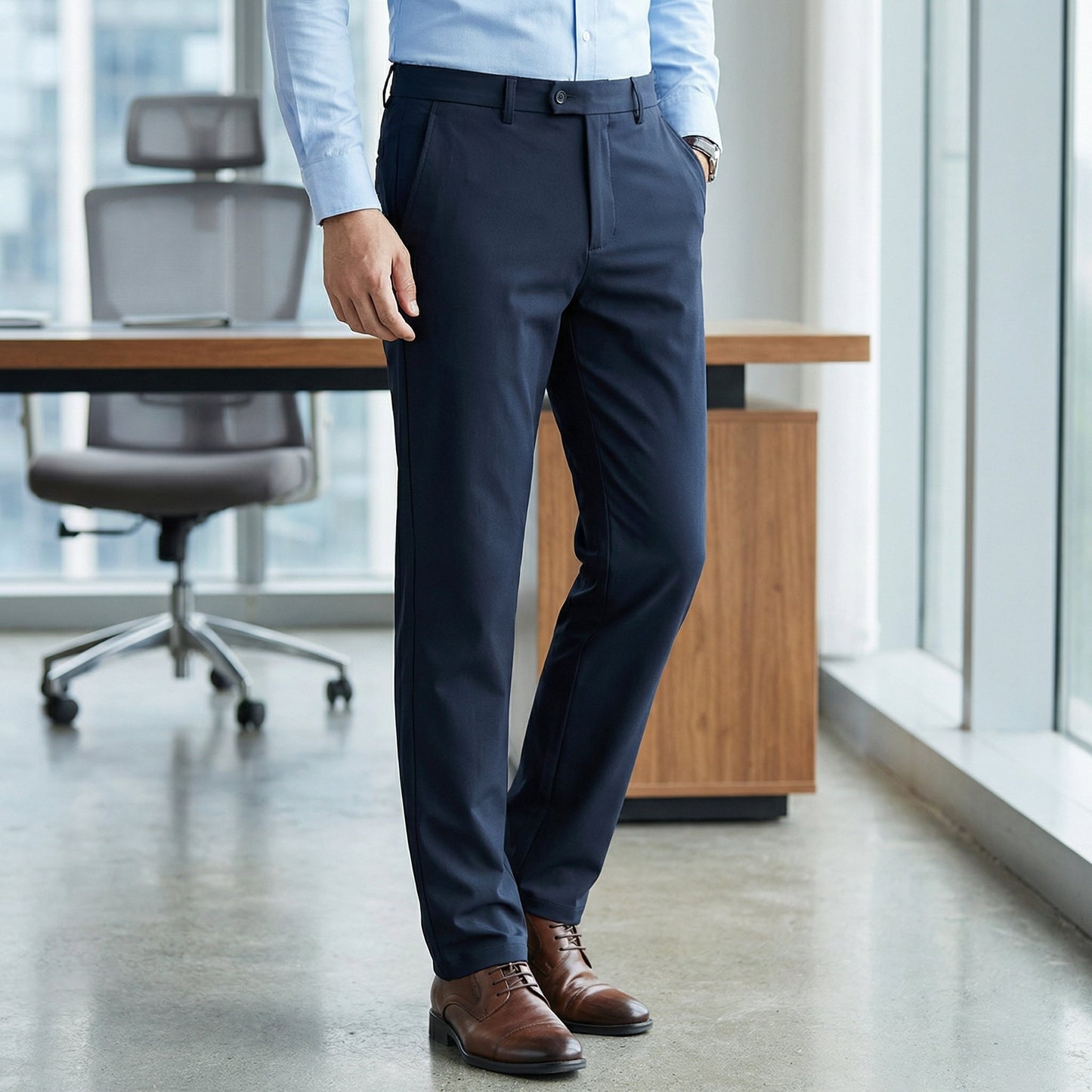 Pantalon pour homme à la coupe élégante
