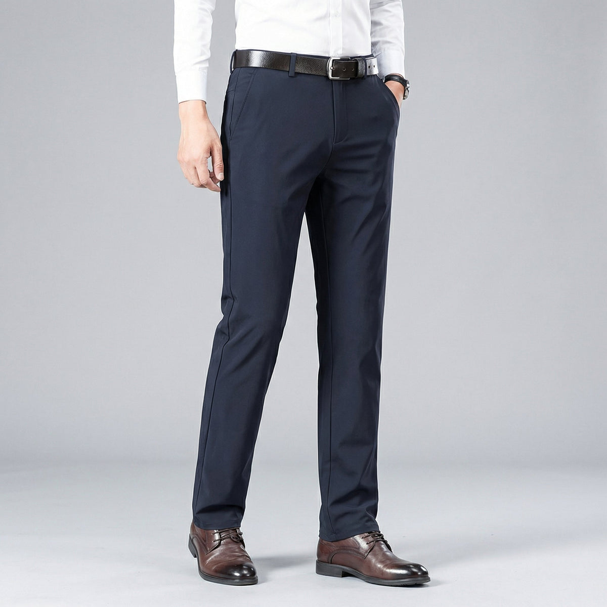 Pantalon pour homme à la coupe élégante