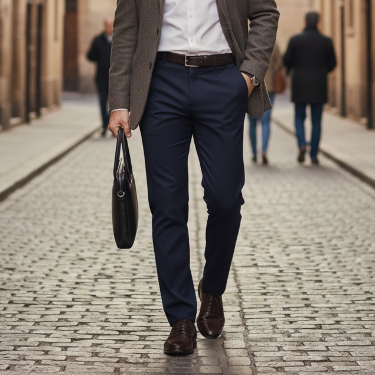 Pantalon pour homme à la coupe élégante