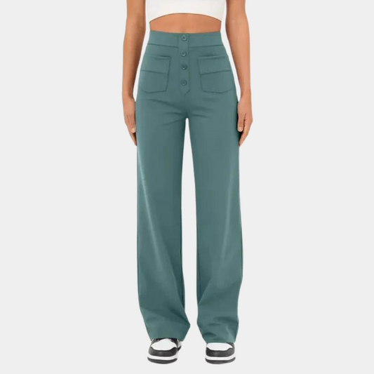 Pantalon taille haute – confort et style pour l'été