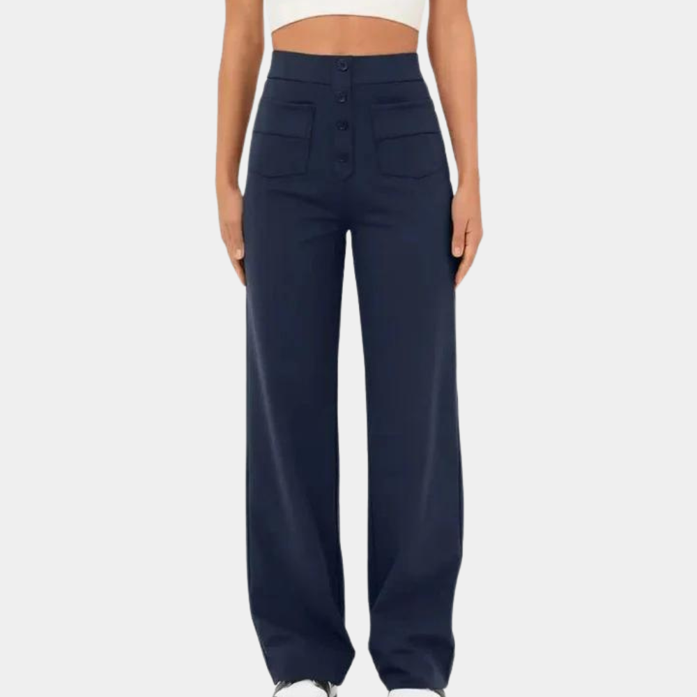 Pantalon taille haute – confort et style pour l'été