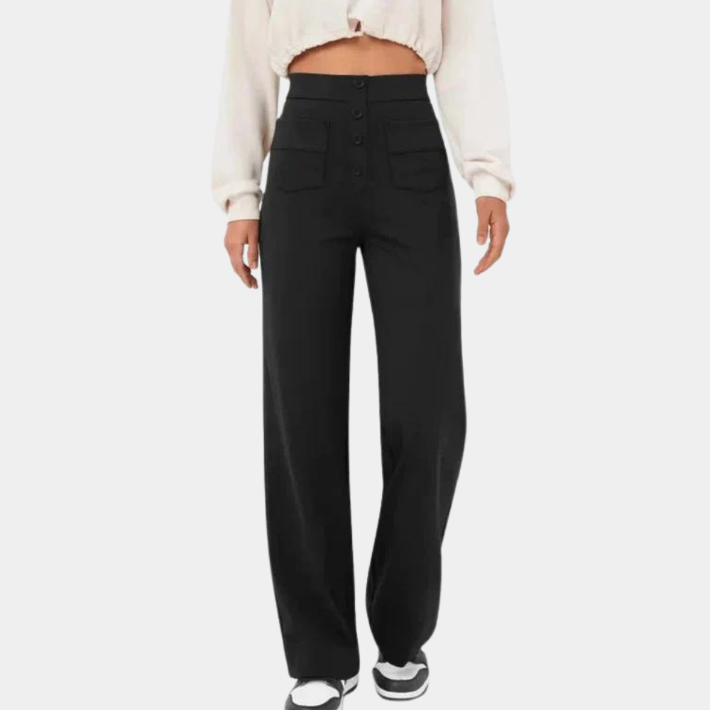 Pantalon taille haute – confort et style pour l'été