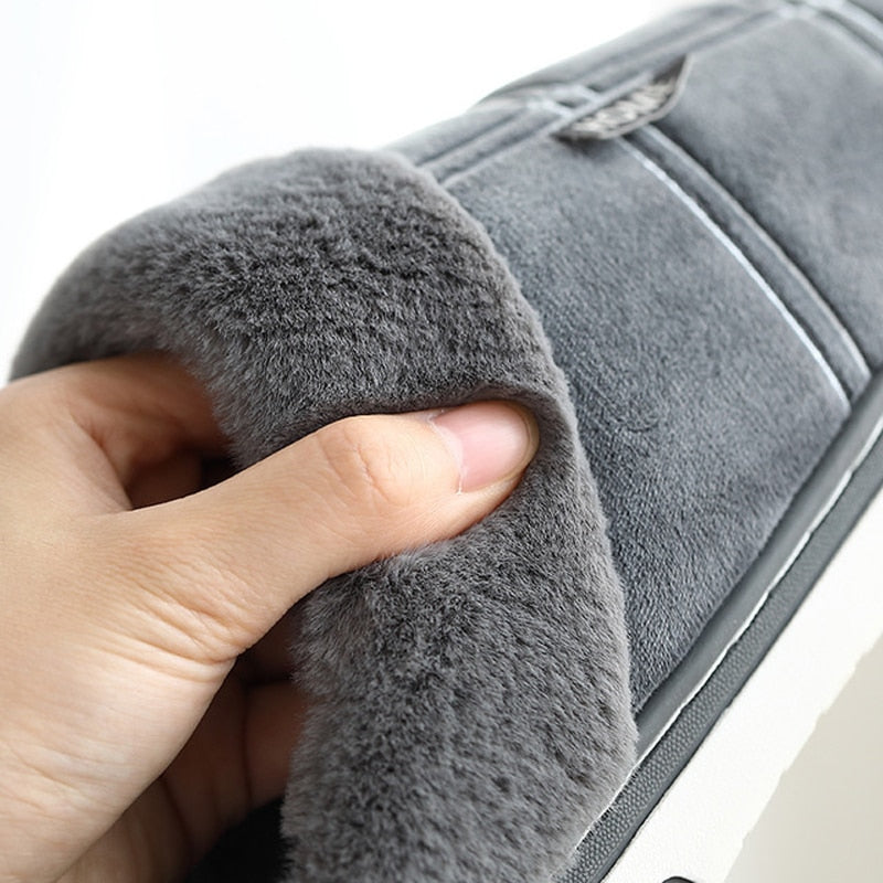 Pantoufles homme doublées de molleton