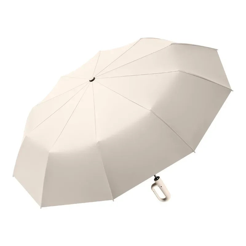 Parapluie à ouverture facile avec protection UV pour double usage