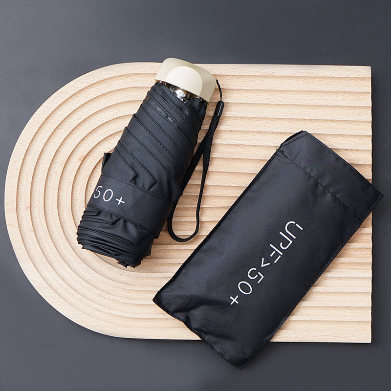 Parapluie pour femme avec protection UV et mécanisme de pliage intelligent