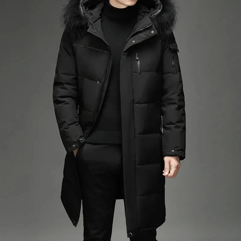 Parka d'hiver à capuche